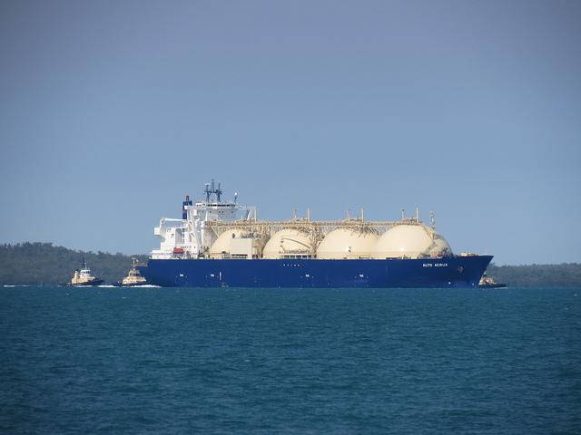 Alto Acrux Departs Darwin in Australia in June 2012 - Picture Credit: Flickr/Ken Hodge